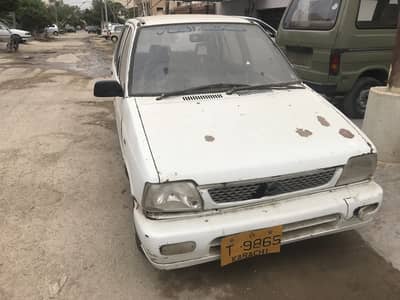 Urgent Sale Suzuki Mehran VX Cng petrol Model 1992.