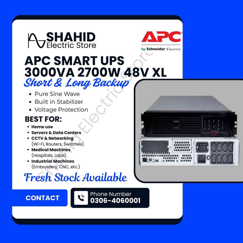 APC UPS 3000va 1