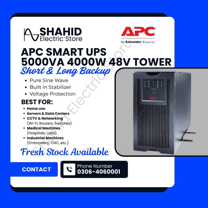 APC UPS 3000va 3