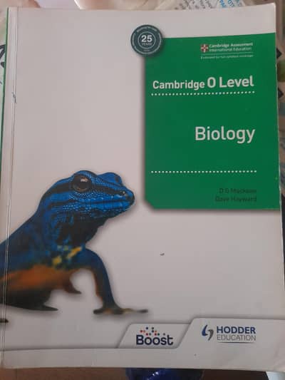 Cambridge Olevels biology by D G Mackean and Dave Hayward