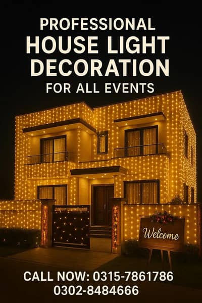 Event Services | Event Planner | House light decor | Led Pixel Light