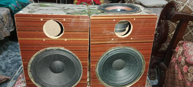 6 inch speaker with box nice sound woffer