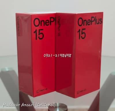 OnePlus 15 Box Pack Sand Storm