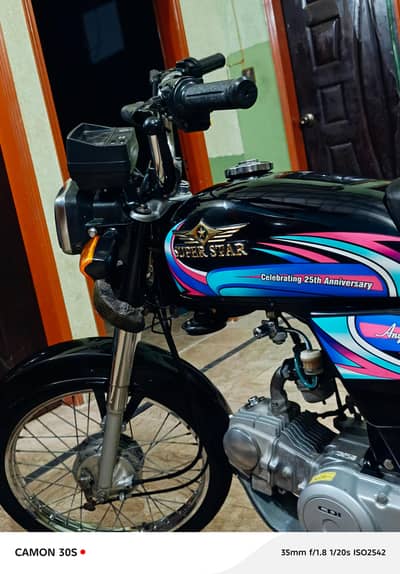 superstar HS ha bike bilkul ok ha new condition ha