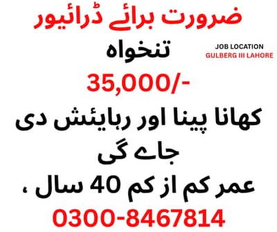 ضرورت برائے ڈرائیور