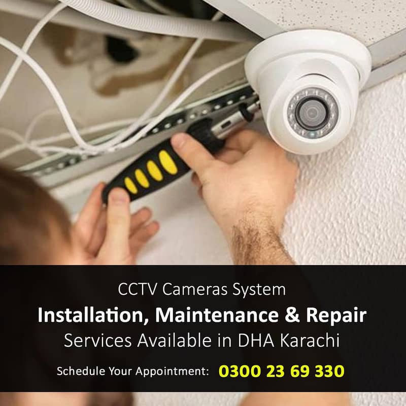 Warless CCTV Security Cameras System with Complete Installation 0