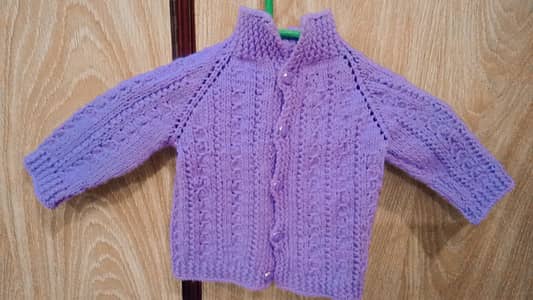 Handcrafted Winter Sweater / baby sweater -Soft Wool & Premium Quality