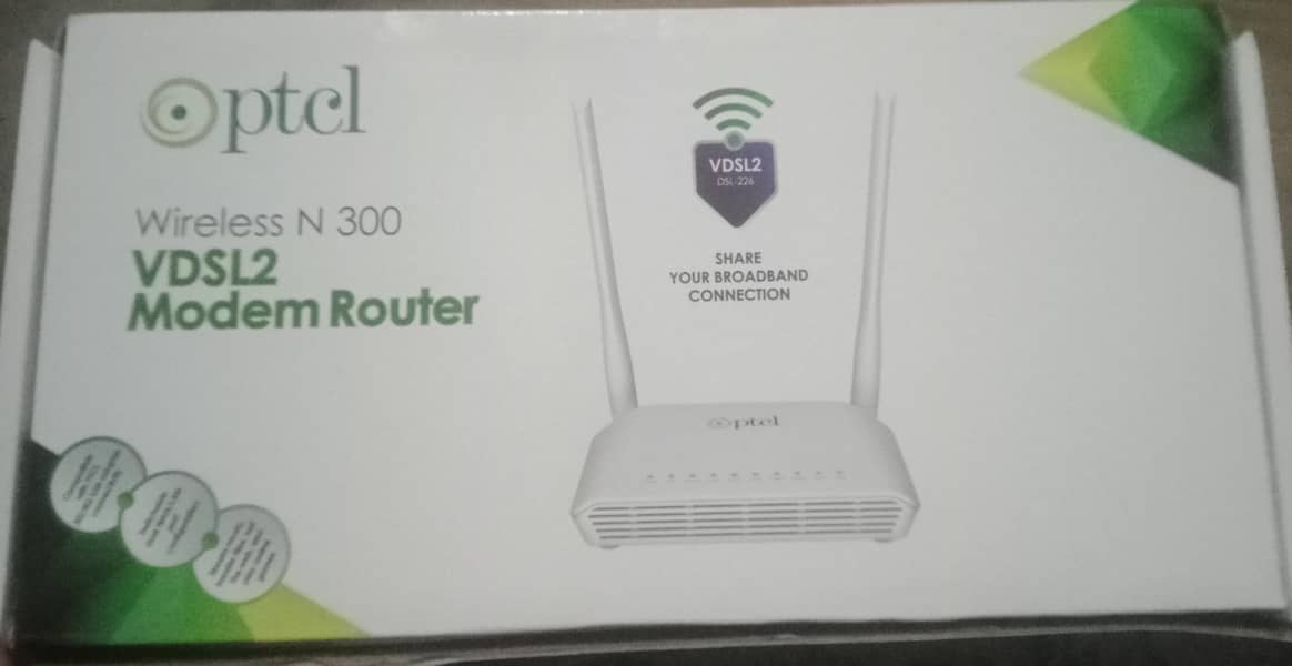 VDSl2 PTCL Modem 0