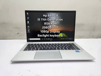 HP EliteBook 840 G8 i5 11th Gen 8GB RAM 256GB SSD
