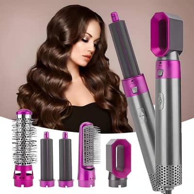 5-in-1 Hot Air Styler & Hair Dryer Styling Tool