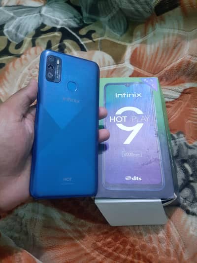 Infinix hot 9 play 6000mah battery no display pannel