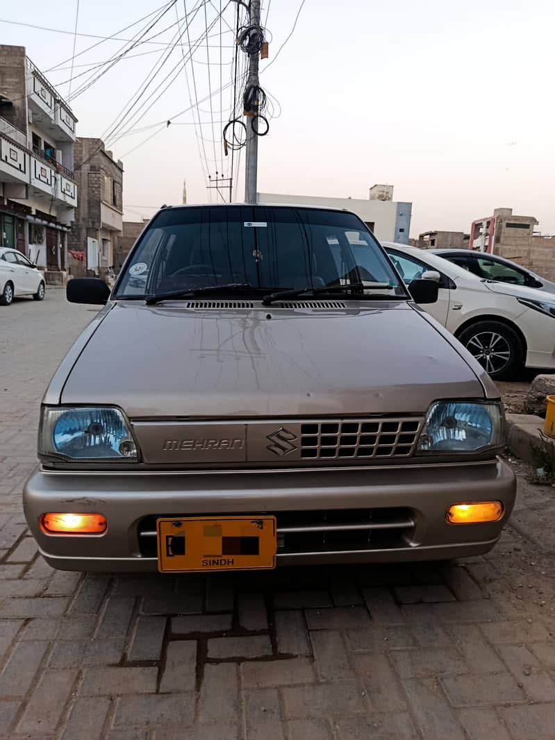 Suzuki mehran VXR 2014/15 FULL ORIGINAL 80000KM driven - Cars - 1109234334