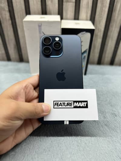 iPhone 15 Pro Max | 256GB | Under Warranty | 99% Health | Blue