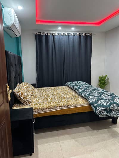 fully furnish apartment for rent per day weekly available