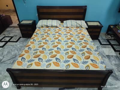 Bedset with Mattress and siders