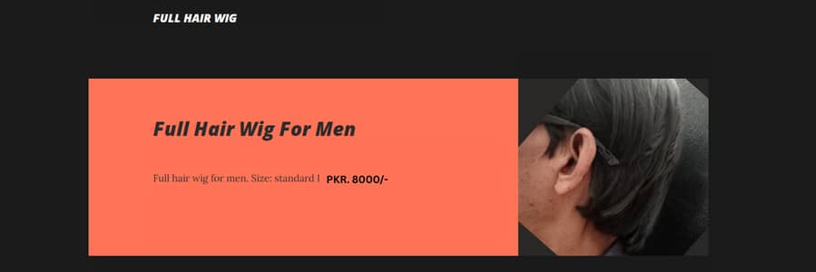 Full  Hair wig for men, Hair wig for women  full Hair wig real look