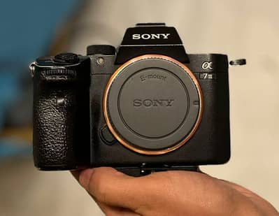 Sony A7iii Camera
