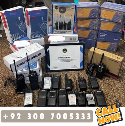 walkie talkie / motorola / kenwood  / icom  / HYT / TYT  /