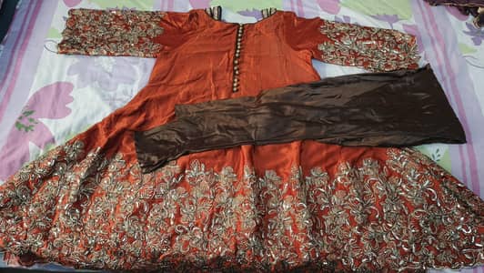 Premium Silk Outfit | Churidaar Set | Like New Condition