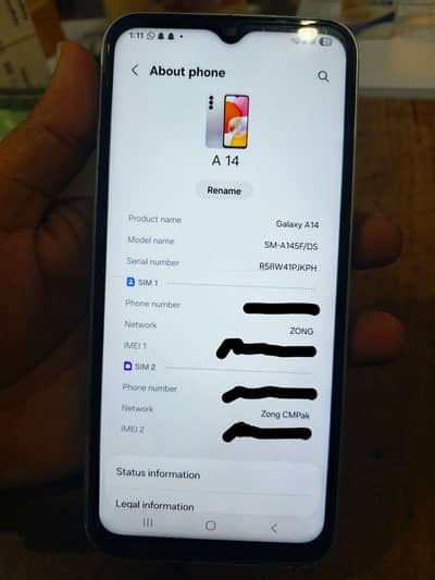 Samsung Galaxy A14 4/128gb 10/10