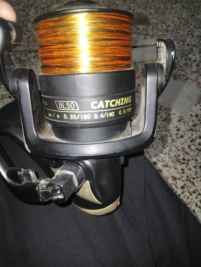 fishing rod with reel