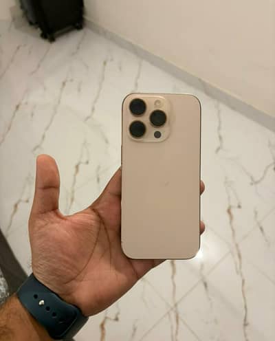 iphone 16 pro 128gb factory unlock desert  with box cable