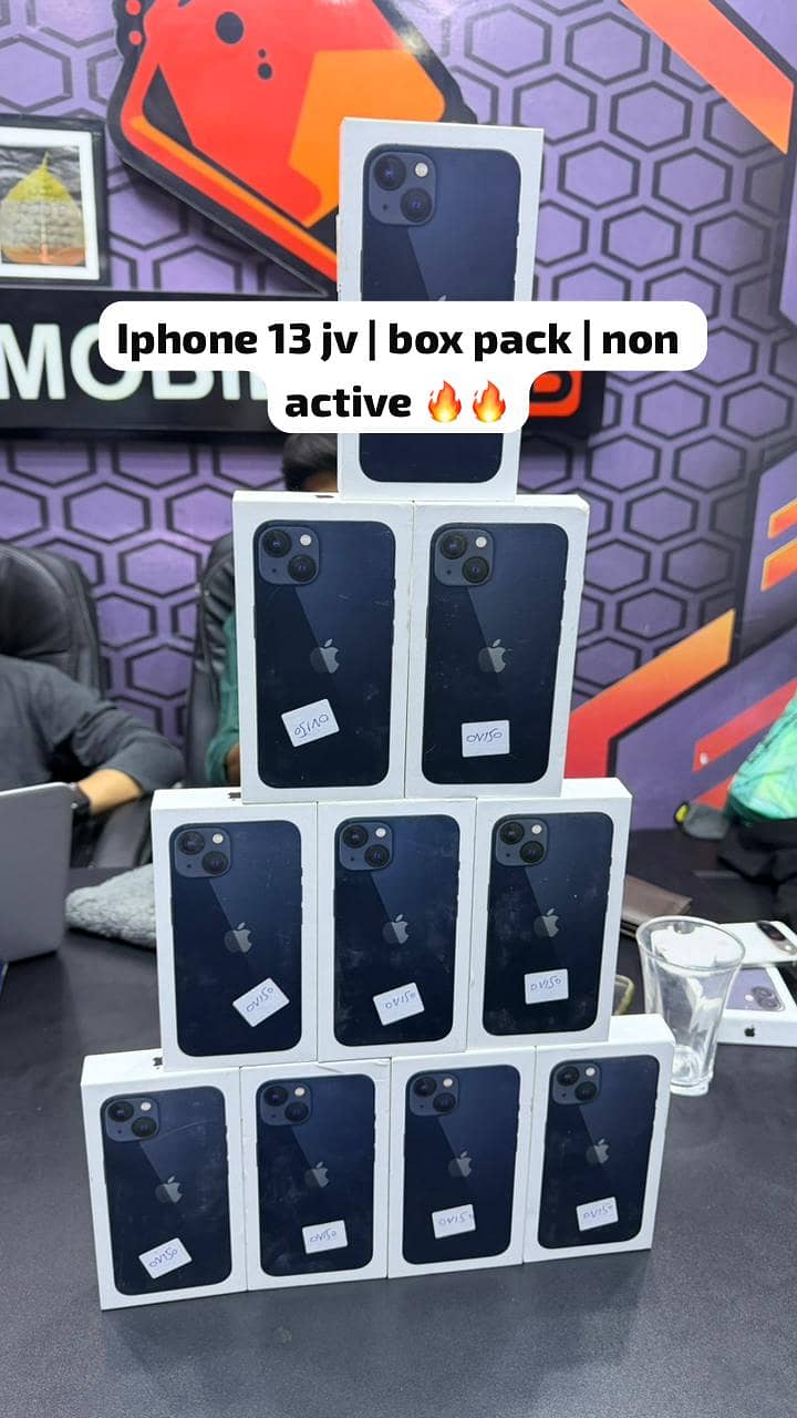 Apple Iphone 13 128gb Jv box pack - Mobile Phones - 1107998211