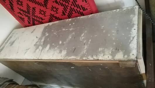 Strong Wooden Counter Table / Shop Counter / Work Desk Iron Stand Sal