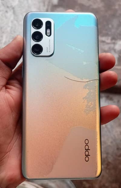 oppo Reno 6 battery 4310 Snapd ragon 720  8-128 GB complete box