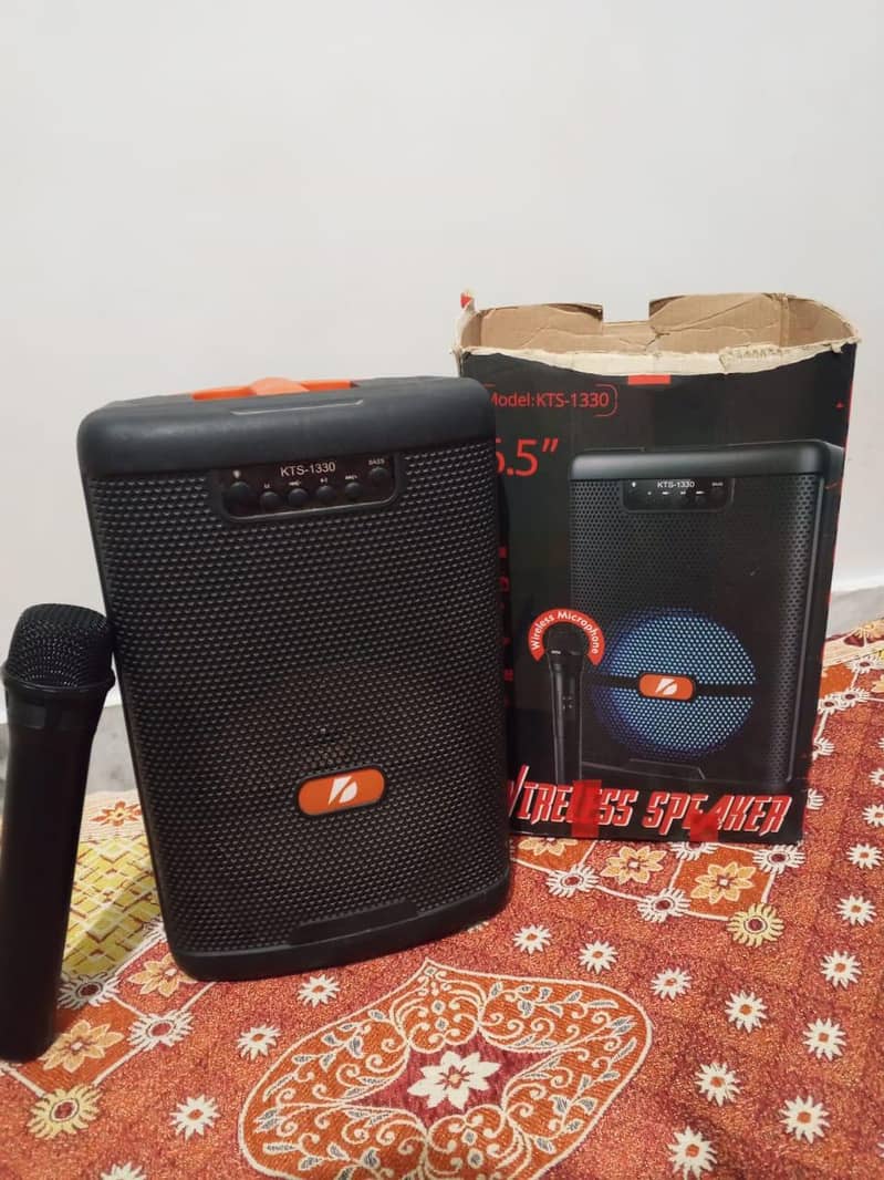 wireless speaker good condition 0