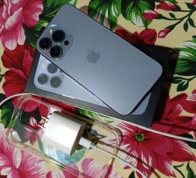 iphone 13pro max 256gb whtsp number 03298995345