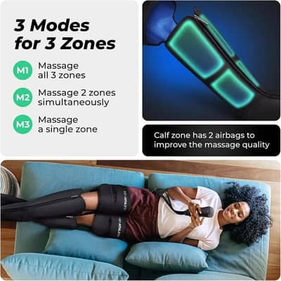 Digital Controller for Legs | Thigh, Calf & Feet Massager