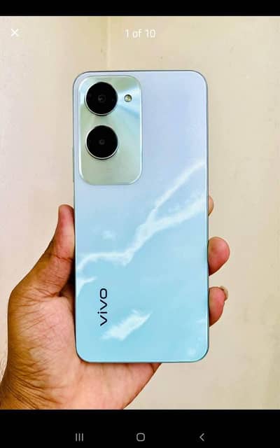 vivo y18 complete box 6+6 128