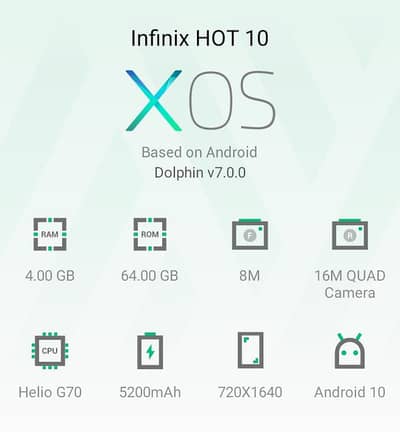 infinix hot 10 9.5