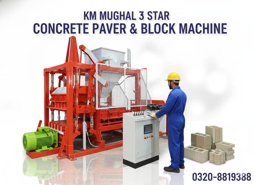 Automatic Clay Bricks, Soil Bricks, and Mud Bricks Plant 2