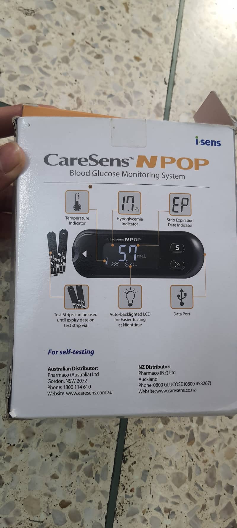 Sugar machine (glucometer) 5