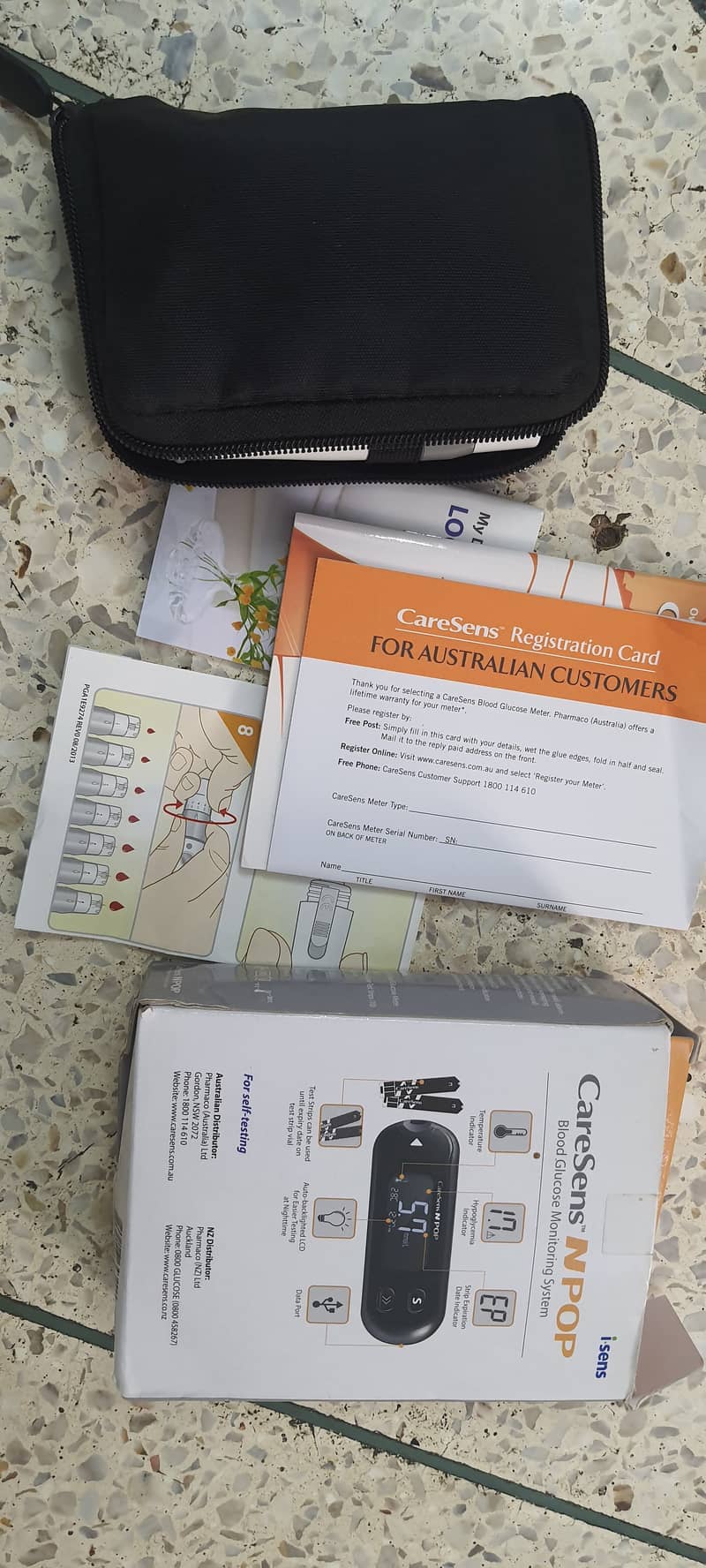 Sugar machine (glucometer) 12