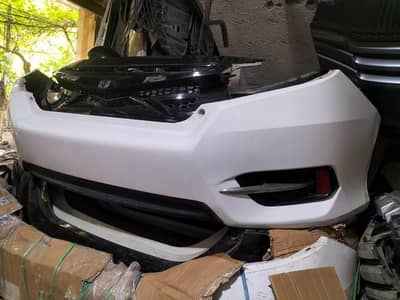 Honda civic 2017 to 2021 model genuine painted bumper available
