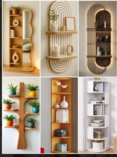 home decorated rax and aquarium