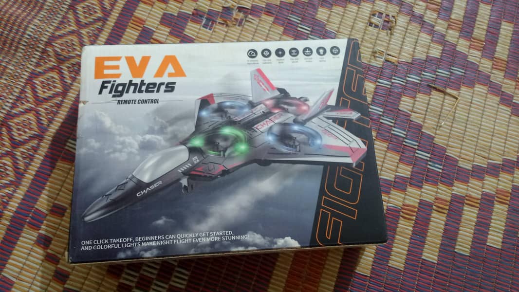 بالکل اوکے جہاز ہے ریموٹ کنٹرول ہے ایک ہفتہ استعمال نہیں ہوا ہے 5