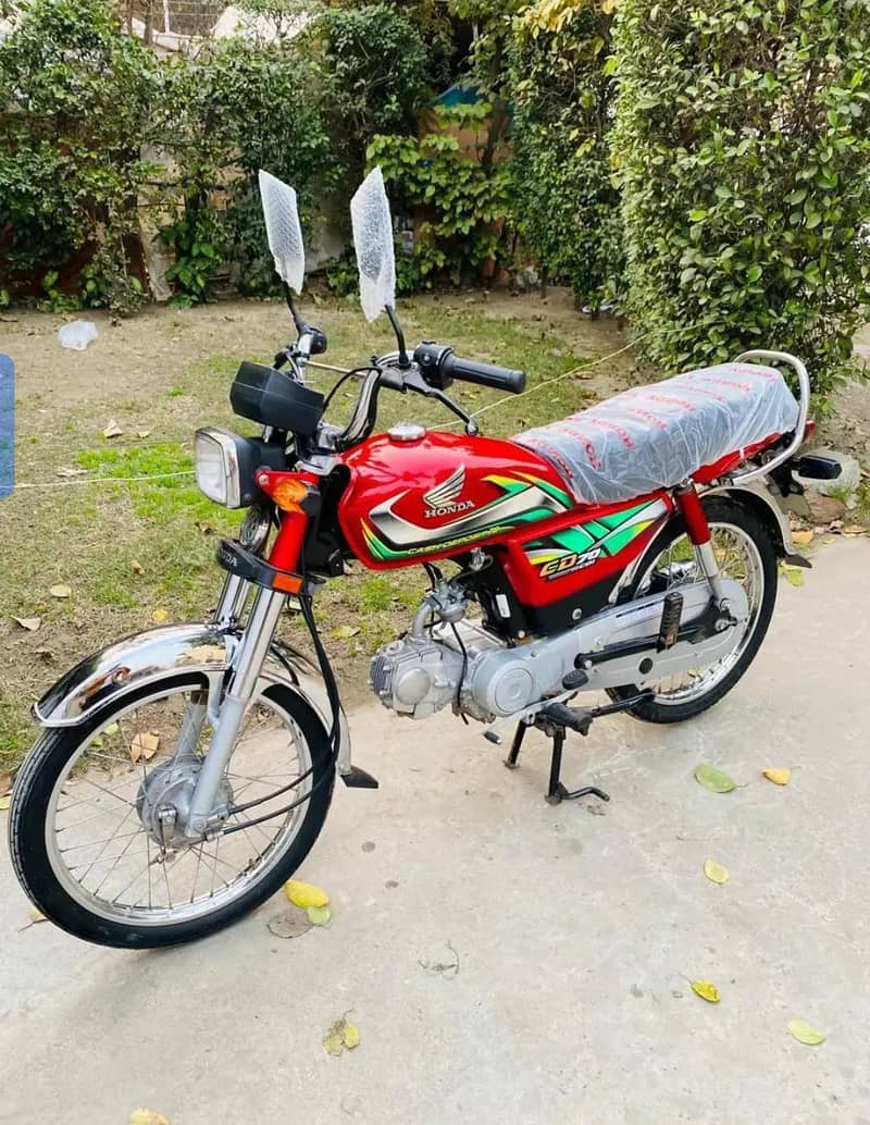 Honda CD70 Bike with Dachment clear - Standard - 1109281493
