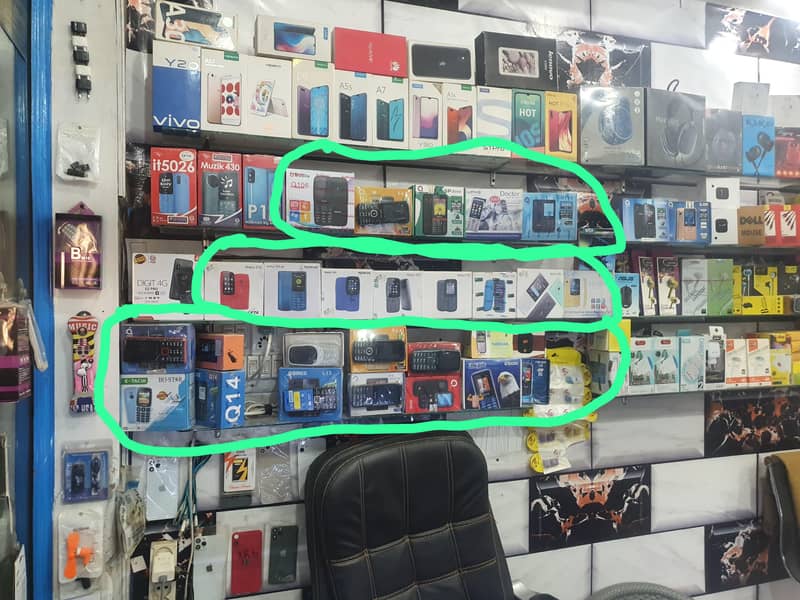 موبائل شاپ کا مکمل سامان فار سیل 1