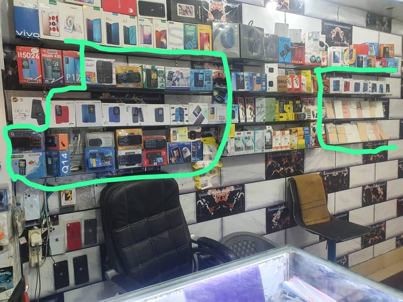 موبائل شاپ کا مکمل سامان فار سیل 3