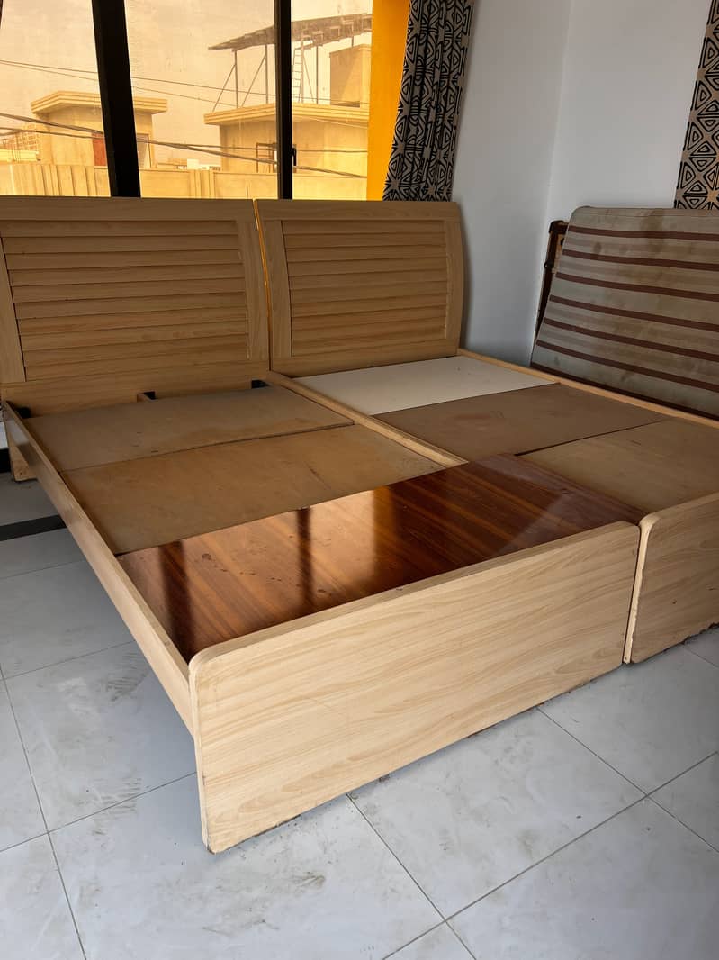 2 Single bed 0