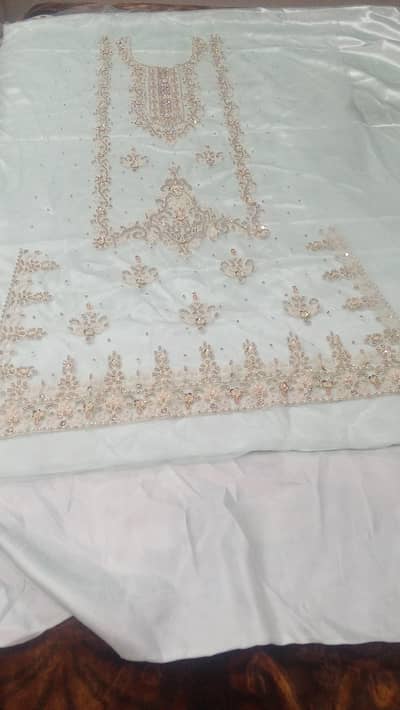 unstitched walima suit