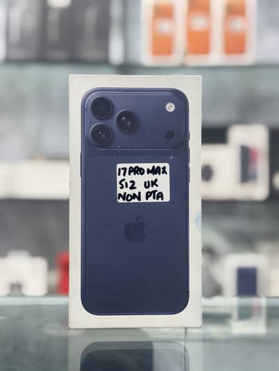 IPHONE 17 PRO MAX 512 GB UK NON PTA BOX PACK