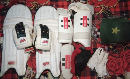 cricket kit very less used like new
