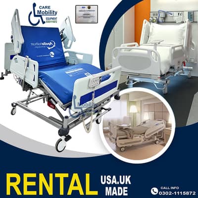 Electric Hospital Bed Patient Bed On Rent Medical Bed for RENT