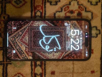 15 Pro Max 256 GB PTA