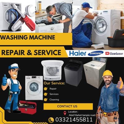 Automatic washing machine Repairing sale and Service 03321455811
